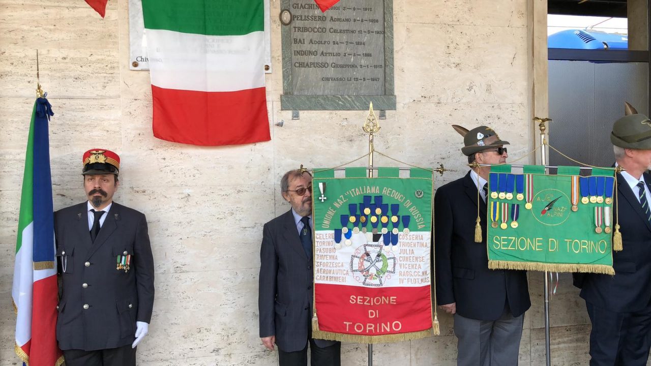 Festa della Liberazione a Chivasso inaugurata la lapide