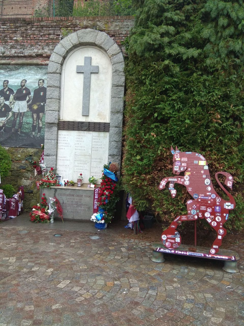 Grande Torino  manifestazione a Superga mandaci la tua foto