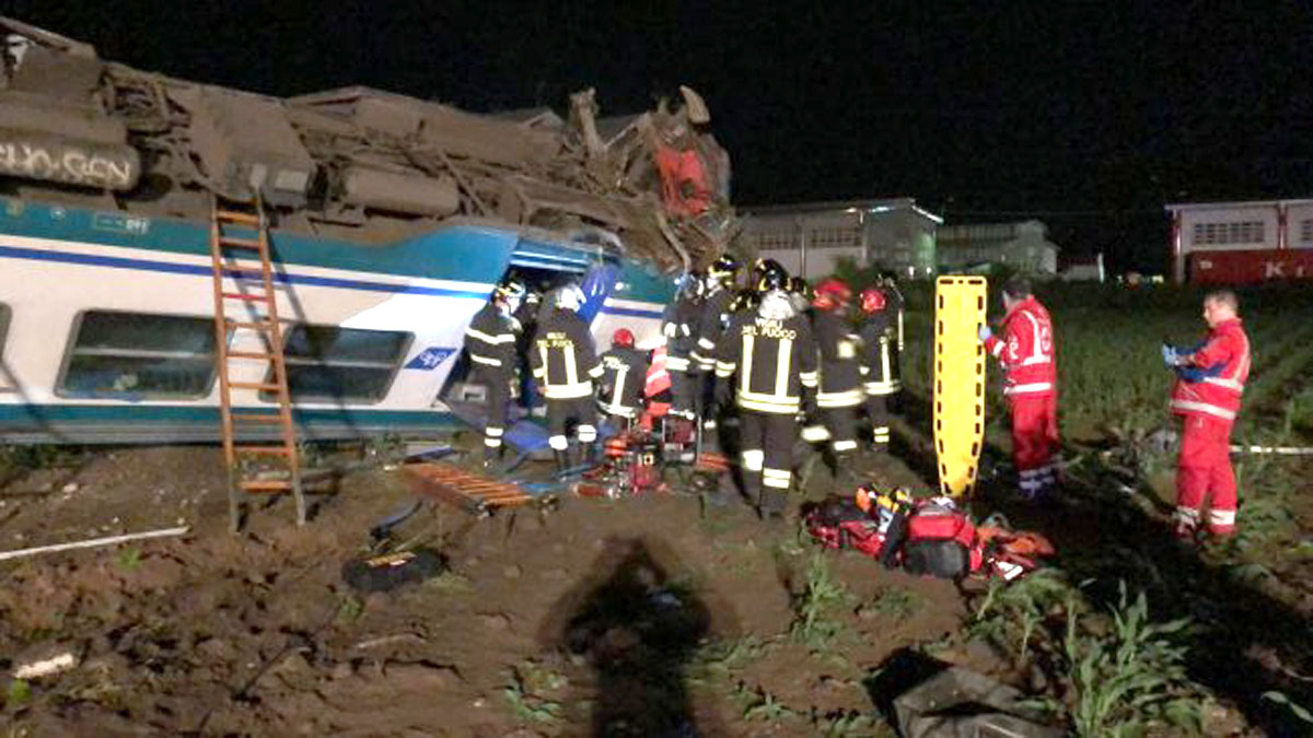 Disastro ferroviario di Aré, sei indagati