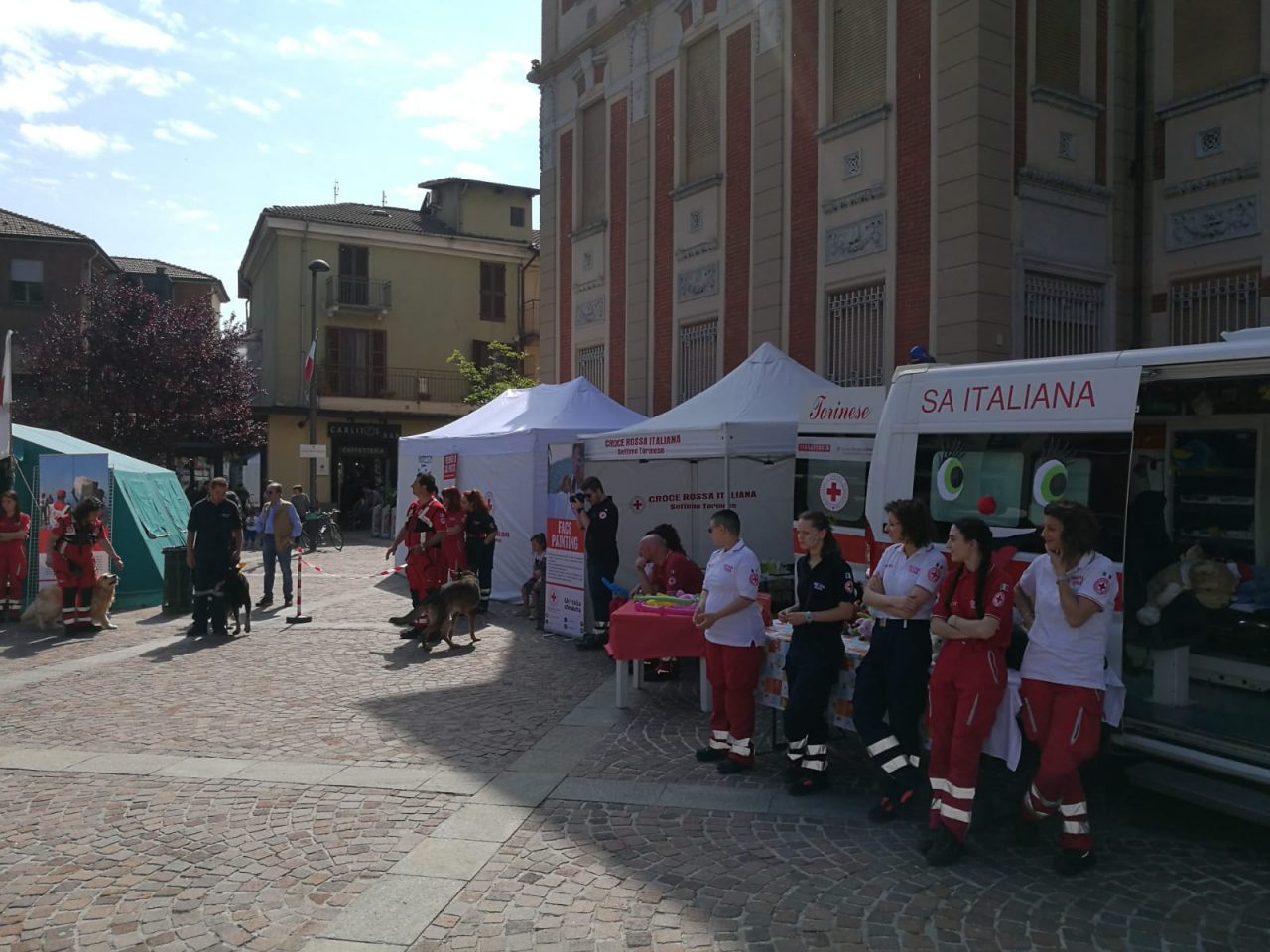 Festa Croce Rossa oggi a Settimo