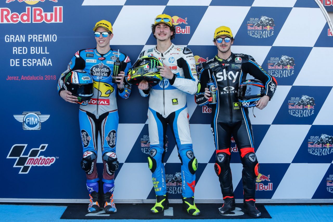 Pecco Bagnaia parte dalla prima fila