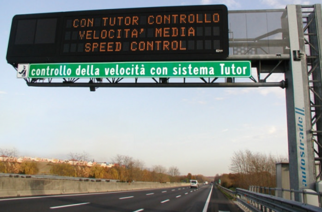 Traffico estivo con i nuovi Tutor in autostrada: ecco dove si trovano