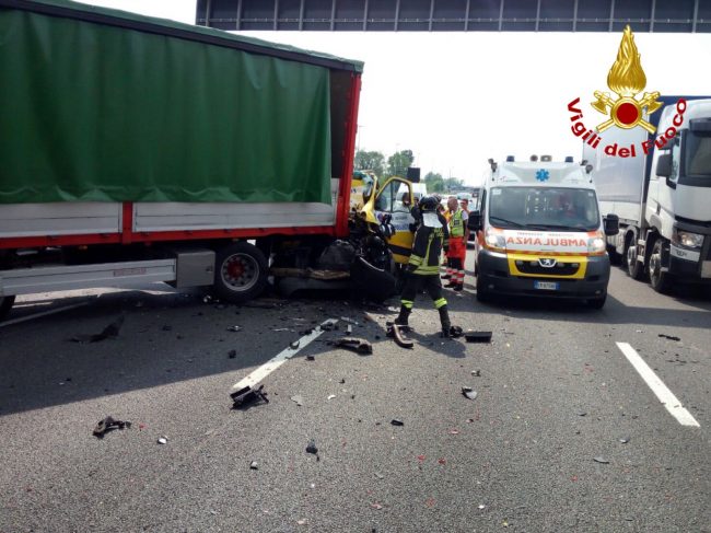 E’ di Cornaredo l’uomo morto in autostrada