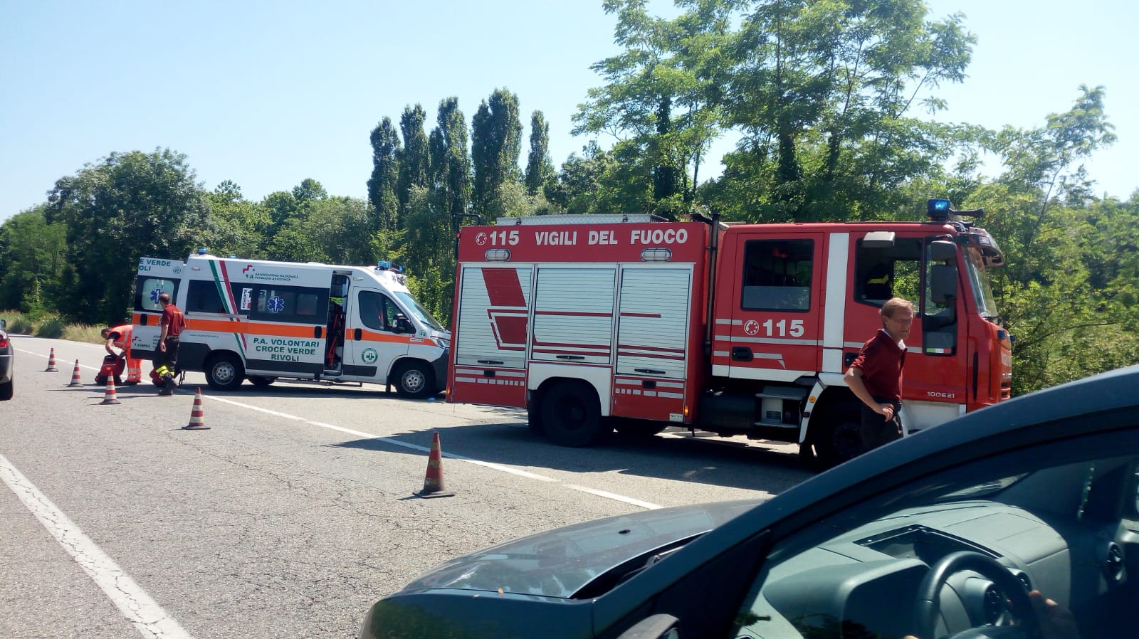 Scontro tra due auto