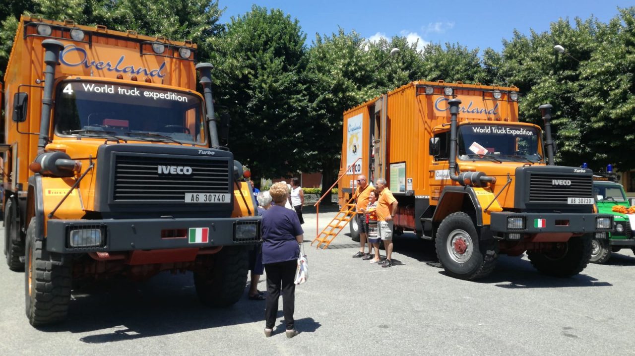 Overland appuntamento in collina
