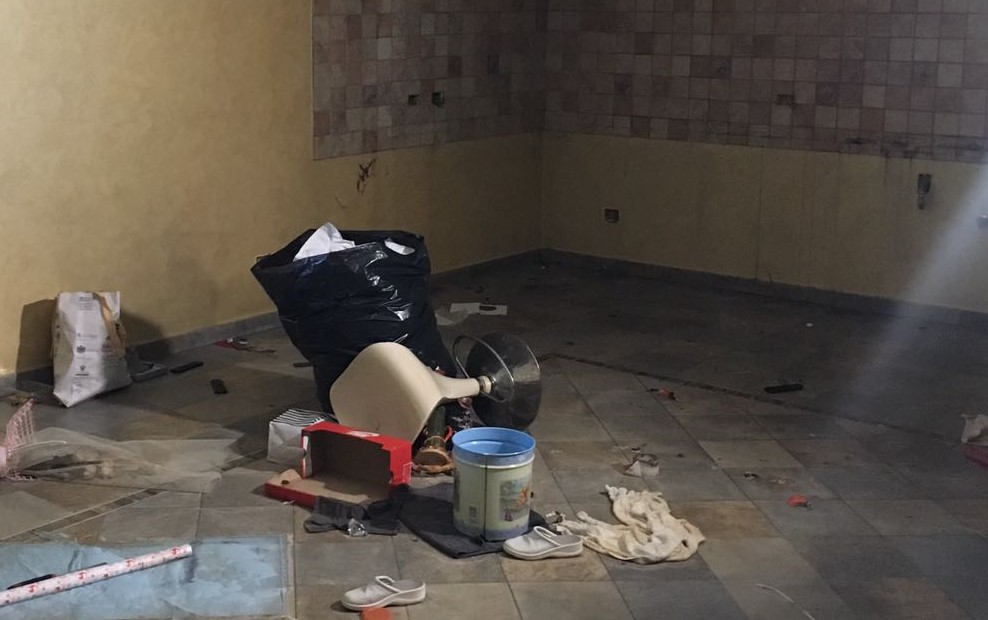 Villa boss in fiamme a San Giusto