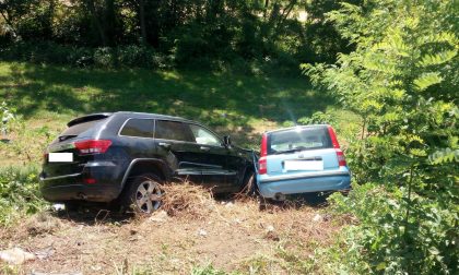 Scontro tra due auto UN FERITO GRAVE