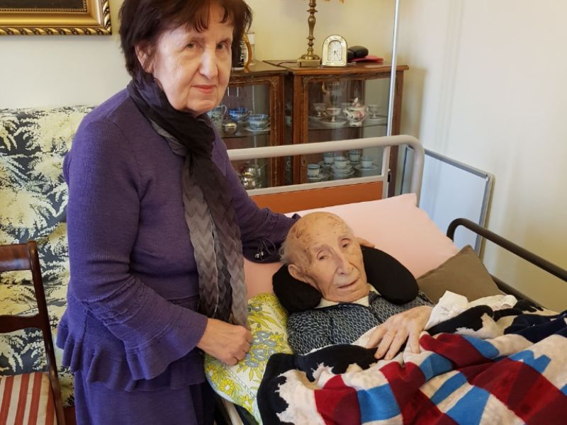 Morto l’uomo più anziano d’Italia