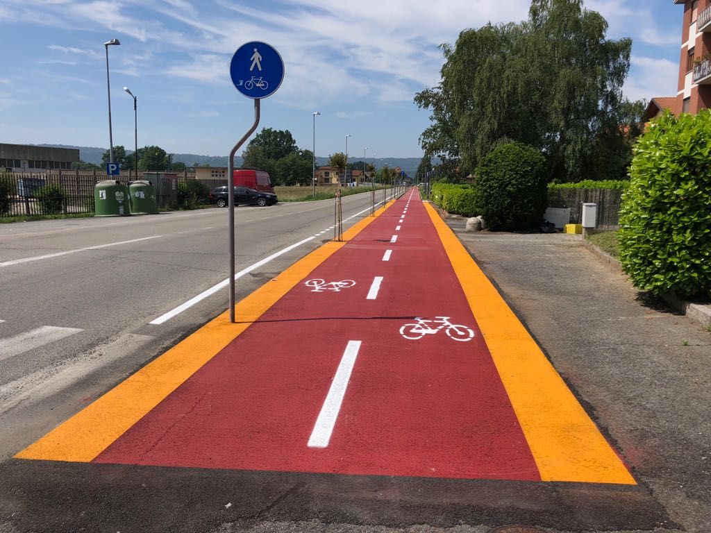 Pista ciclabile da Chivasso a Verrua