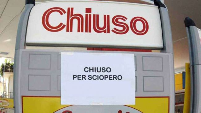 Sciopero dei benzinai mercoledì 6 febbraio