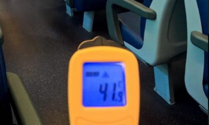 Sauna ferroviaria: 42 gradi sul treno dei pendolari