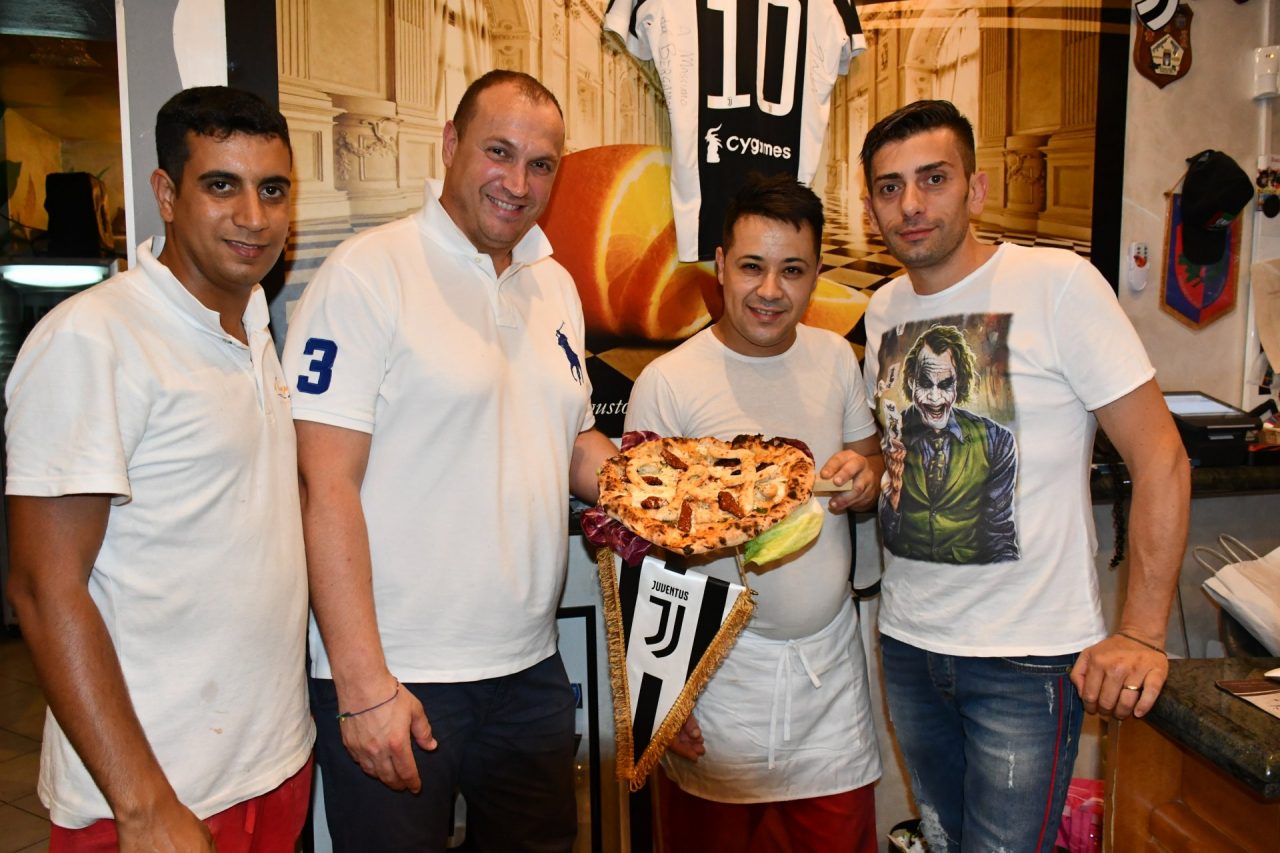 Pizza Ronaldo, Venaria accoglie il fuoriclasse Cr7