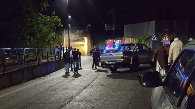Morto annegato nel sottopassaggio