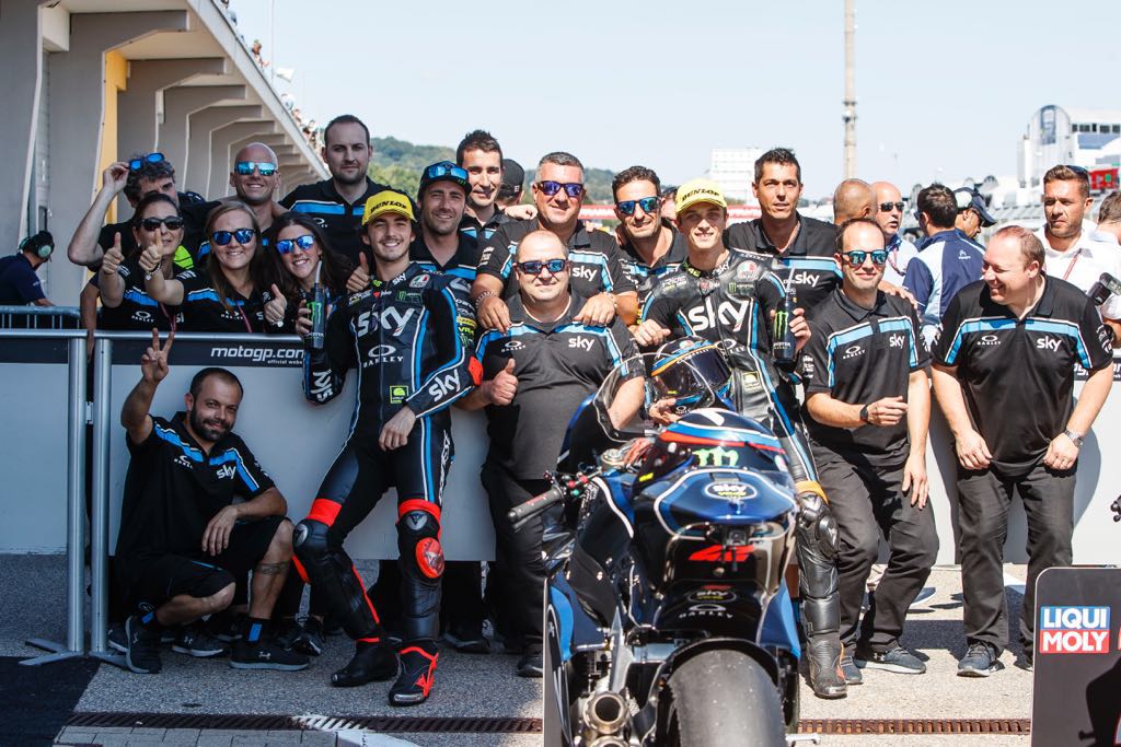 Moto2, in Germania la prima fila è italiana
