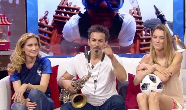 Sassofonista Dimino ospite a Mai dire Mondiali