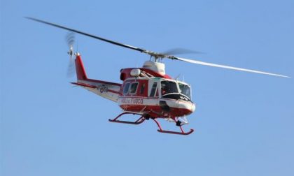Escursionista disperso salvato dai vigili del fuoco