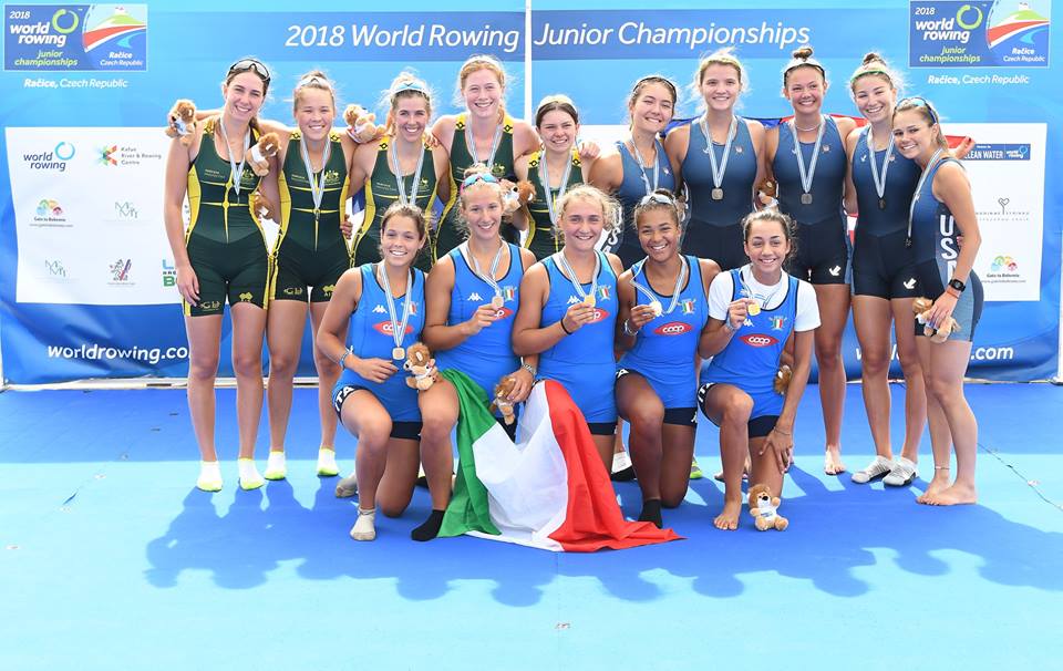 Canottaggio, primo oro mondiale per Baudino IL VIDEO
