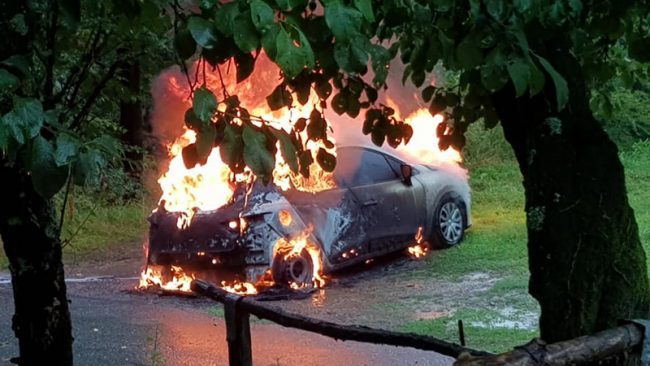 Fulmine su casa e auto, paura per la segretaria Cisl