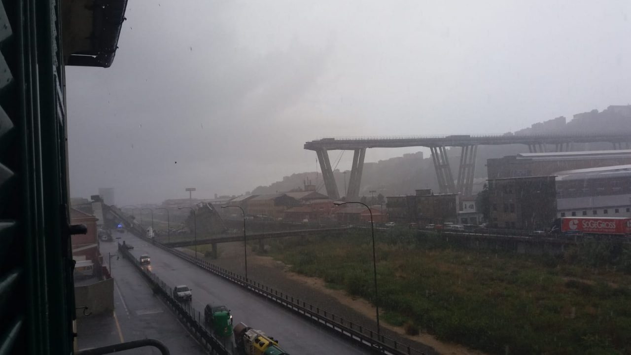 Ponte crollato a Genova, tra i 39 morti un’infermeria ad Alessandria