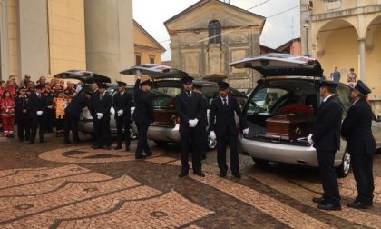 Funerali della famiglia morta nel crollo del viadotto Morandi