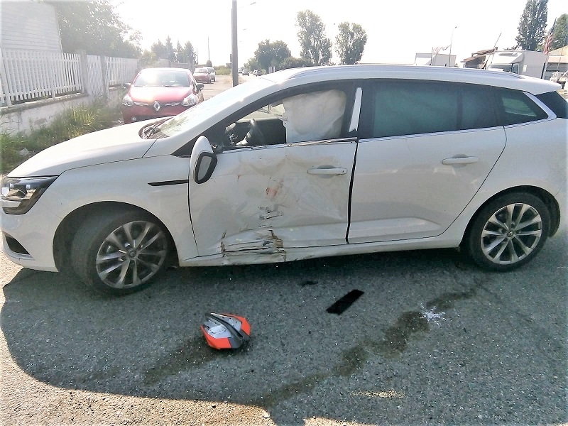 Schianto in moto due feriti a Cigliano