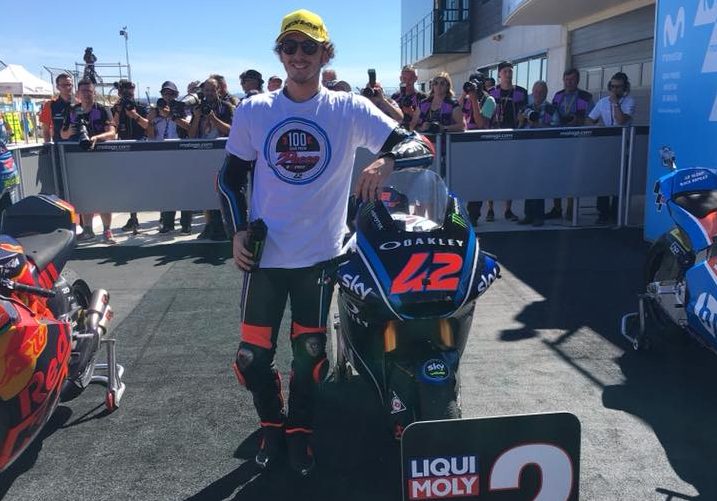 Moto2, Pecco Bagnaia arriva secondo