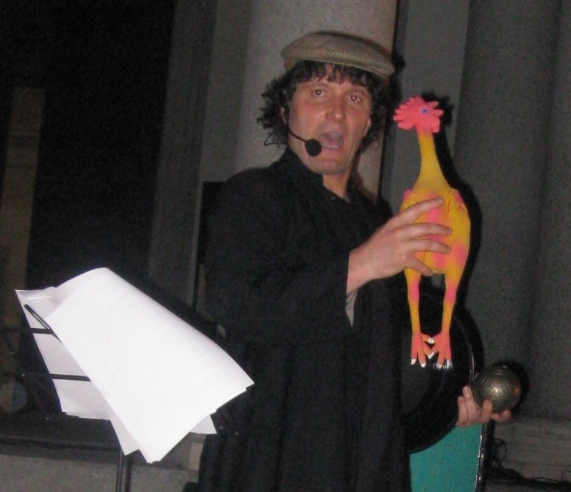 Marco Volpatto in scena a Chivasso