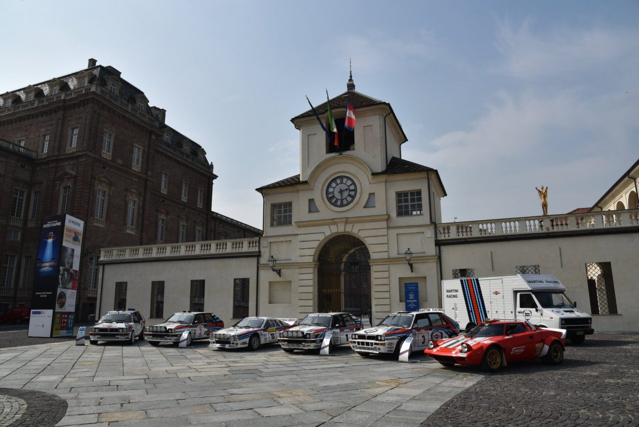 Lancia Delta alla Reggia di Venaria