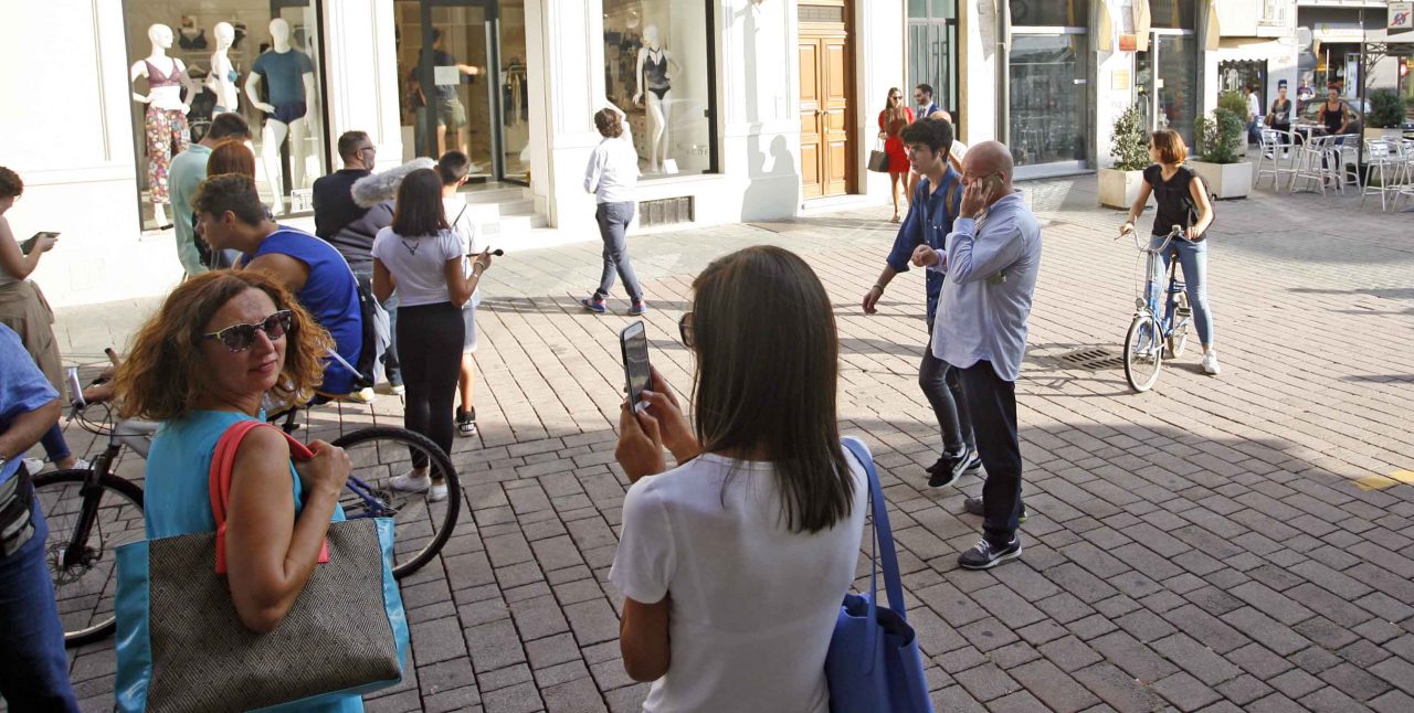 Film a Settimo, le riprese in centro città IL VIDEO