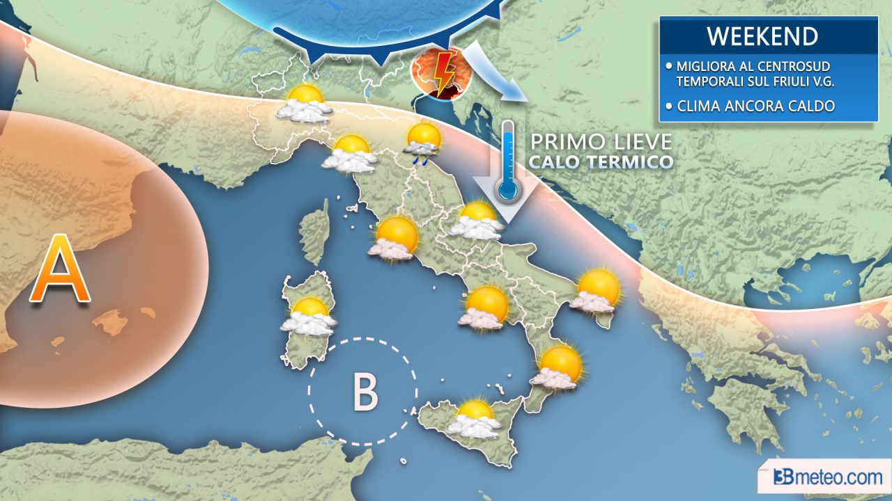 Stop al caldo, arriva l’autunno