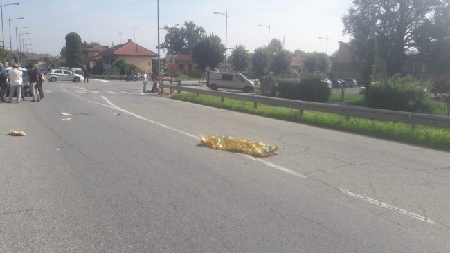 Donna investita sulle strisce E’ MORTA