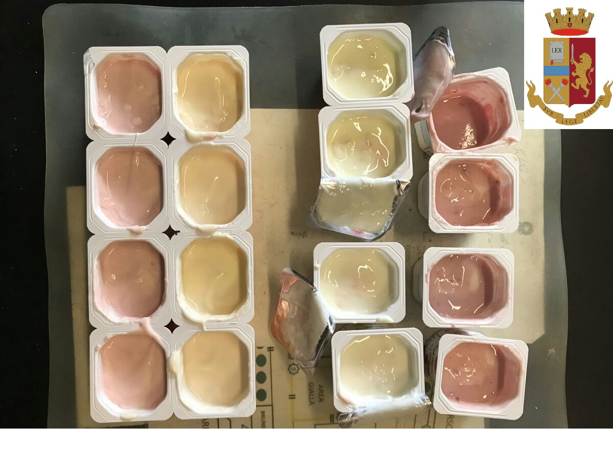 Consegna yogurt variegato all’hashish, arrestato