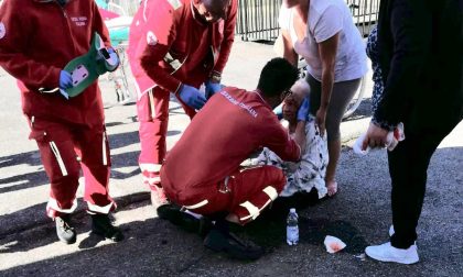 Anziana cade su un marciapiede a Chivasso