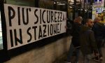 CasaPound manifesta per la sicurezza davanti alla stazione FOTO E VIDEO