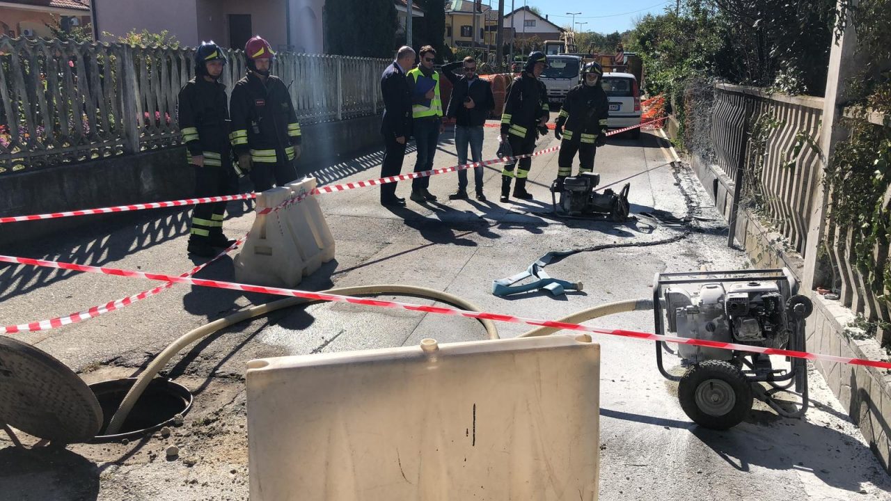 Operaio ustionato nel cantiere di Verolengo LE FOTO