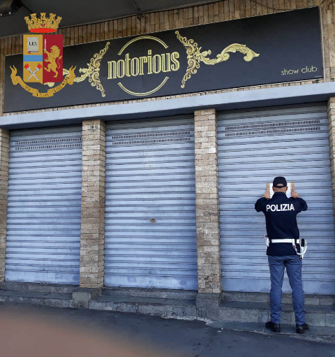 Discoteca chiusa per 15 giorni