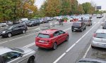 Festa di Ognissanti, traffico al cimitero di Settimo FOTO