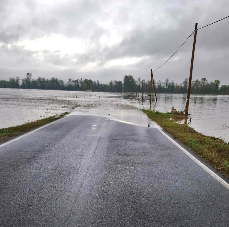 Allerta maltempo, allagamenti e lievi smottamenti in provincia FOTO