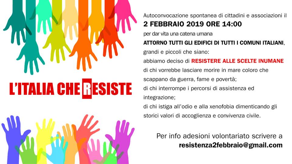 L’Italia che resiste: anche la collina aderisce alla manifestazione