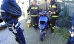 Il motorino rubato era parcheggiato in piazza. Recuperato dai vigili e restituito LE FOTO