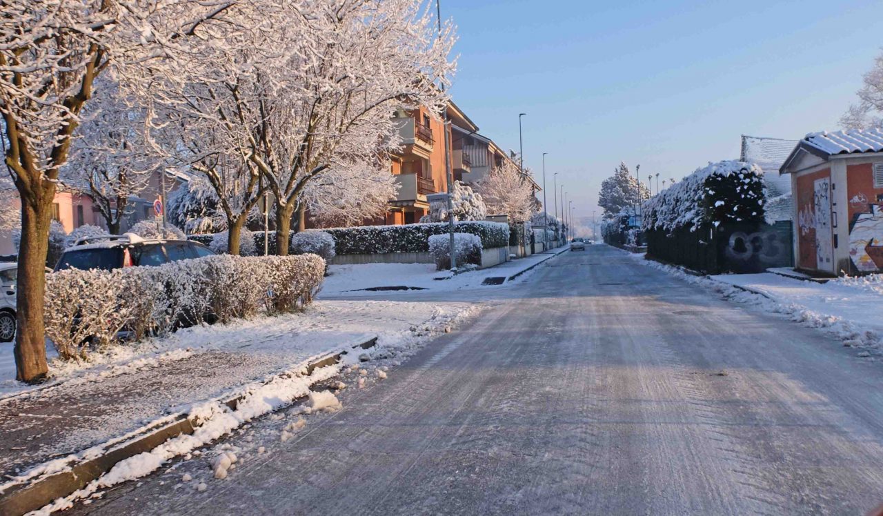 ghiaccio e neve a Settimo