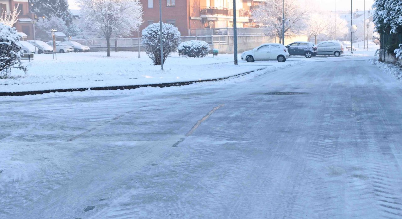 Neve nessun problema a Chivasso e nel Vercellese