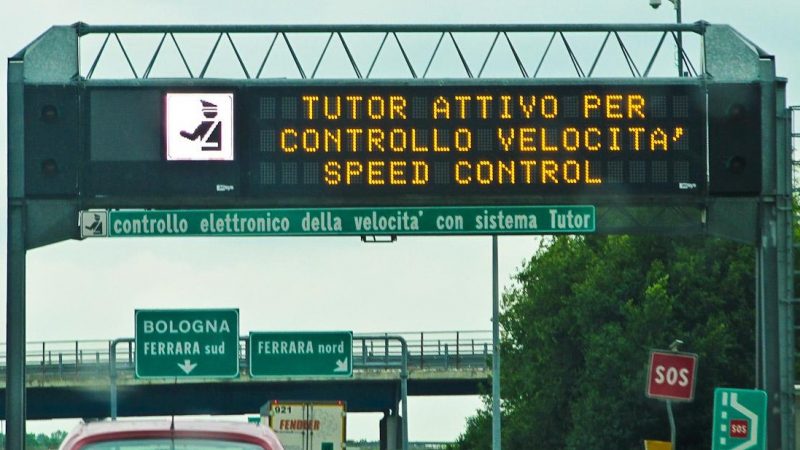 Tutor sulle autostrade, ecco dove tornano