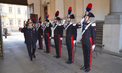 Carabinieri, il Generale Maruccia in visita a Chivasso e Verolengo