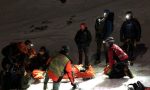 Scalatore bloccato su una parete di ghiaccio: salvato dal Soccorso Alpino