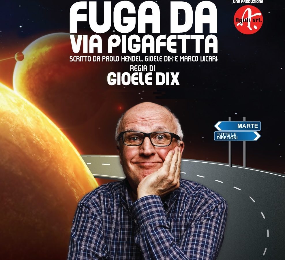 Paolo Hendel in scena a Venaria con Fuga da via Pigafetta IL VIDEO