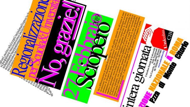 Sciopero scuola mercoledì 27 febbraio