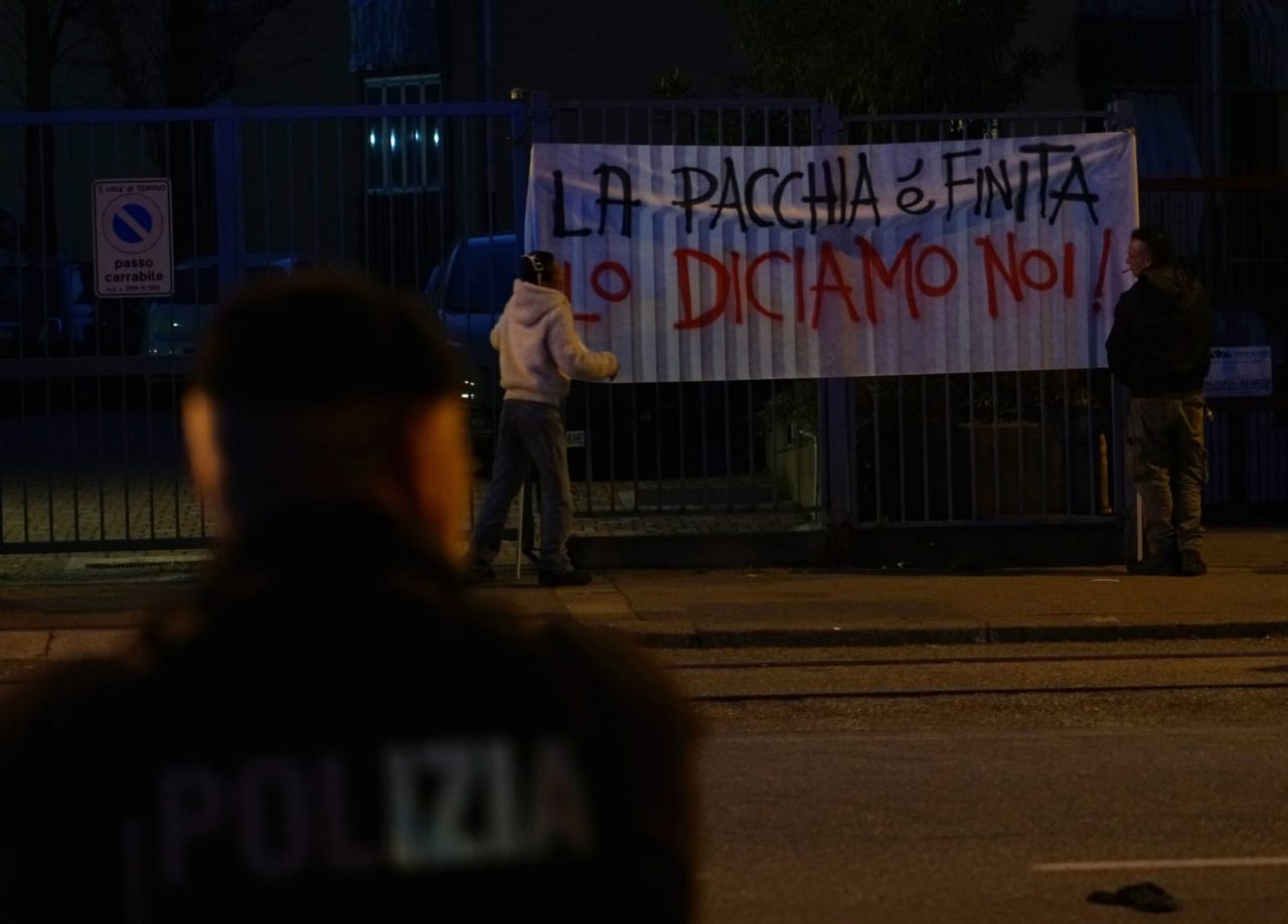 anarchici torino manifestazione sciretti circoscrizione 6 polizia di Stato