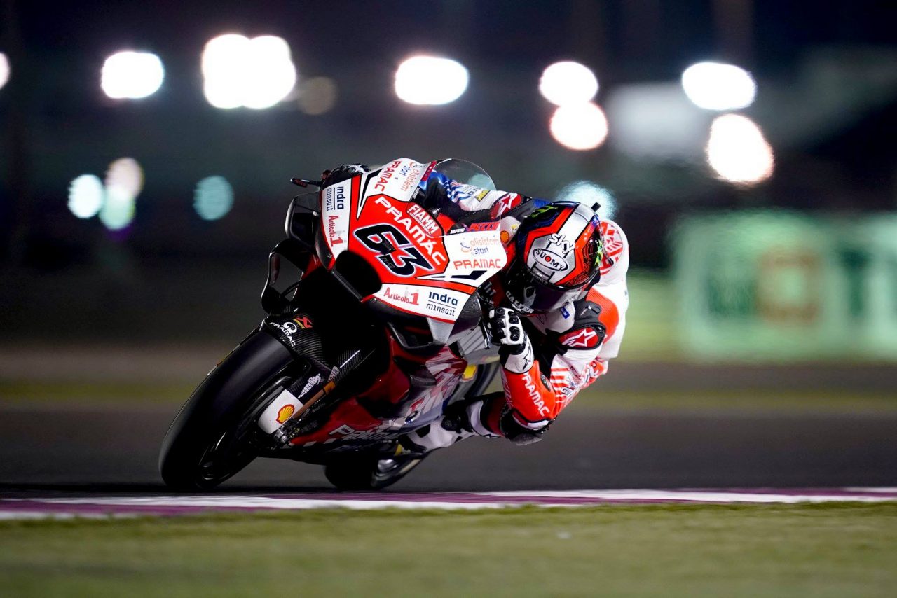 MotoGP Qatar, Pecco Bagnaia parte 13esimo
