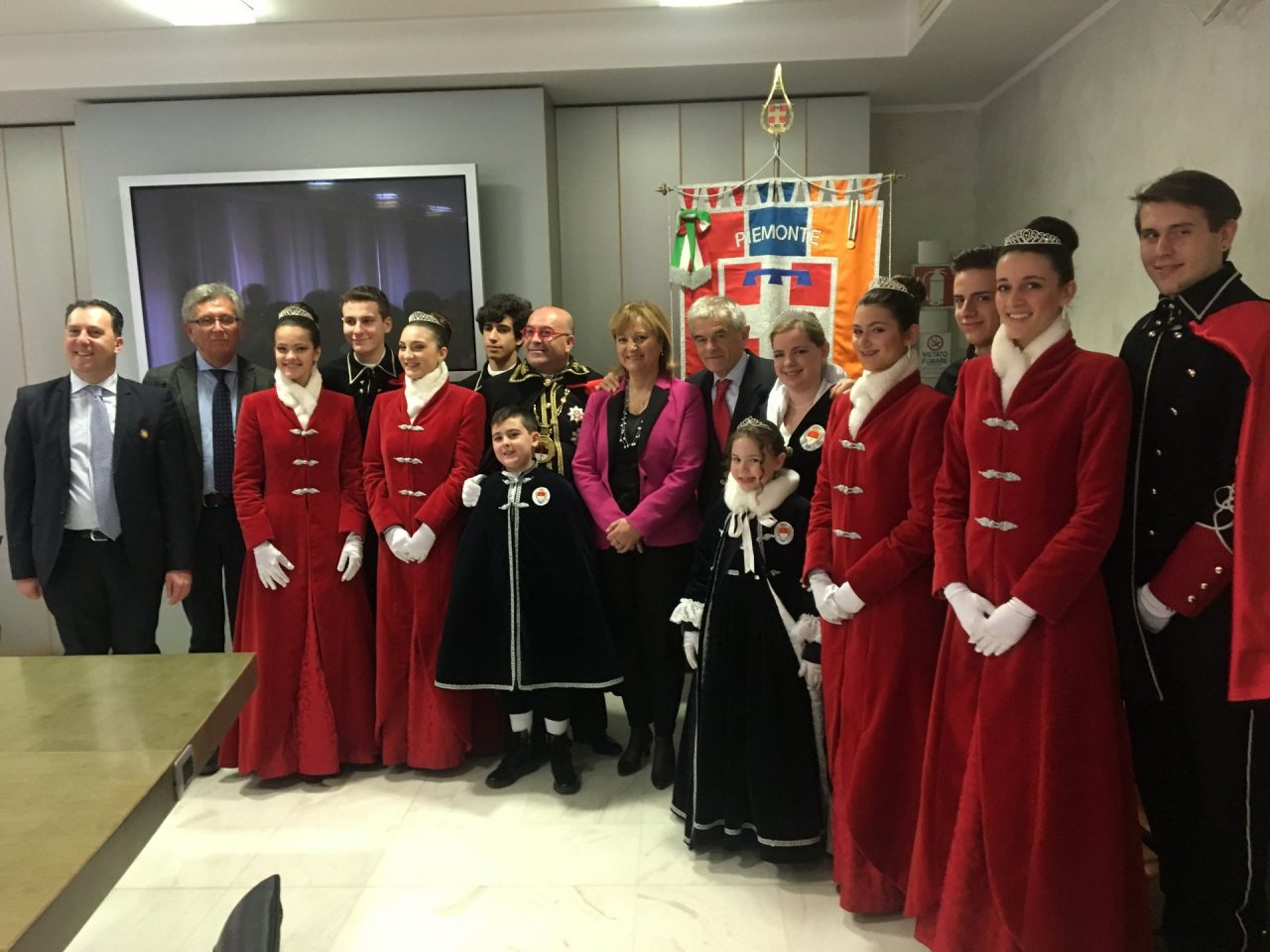 Le maschere dl Carnevale di Chivasso in Regione